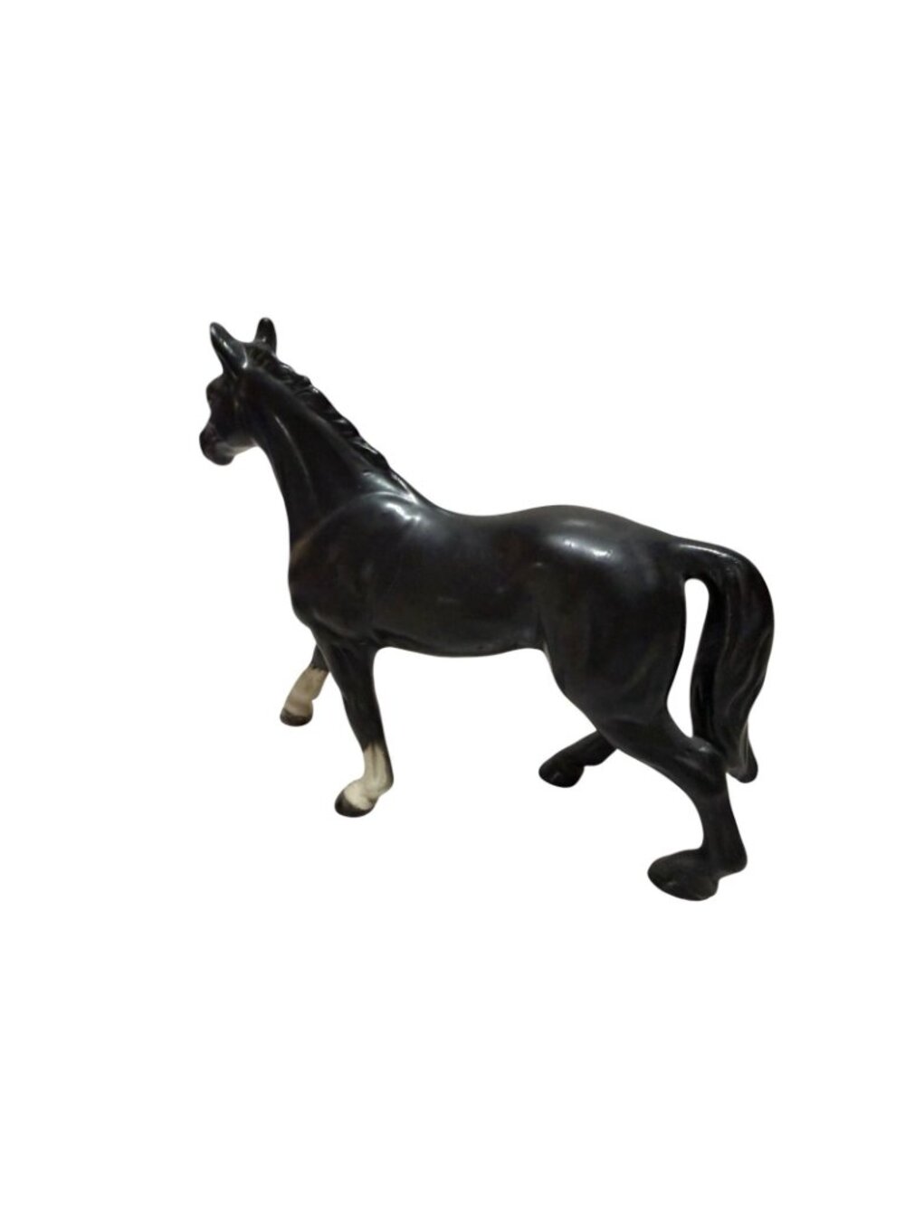 Relco Vintage Ceramic Hand Painted Black Horse Figurine Collectible Japan - Picture 4 of 10